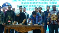 Pemprov Bengkulu Kukuhkan Forum TSP 104 Perusahaan Siap Berkontribusi Bantu Rakyat